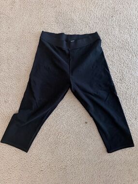 ALO Yoga Black High-Waist Cropped Leggings